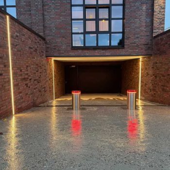 versenkbare Parkplatzsperre bieten maximale Flexibilität