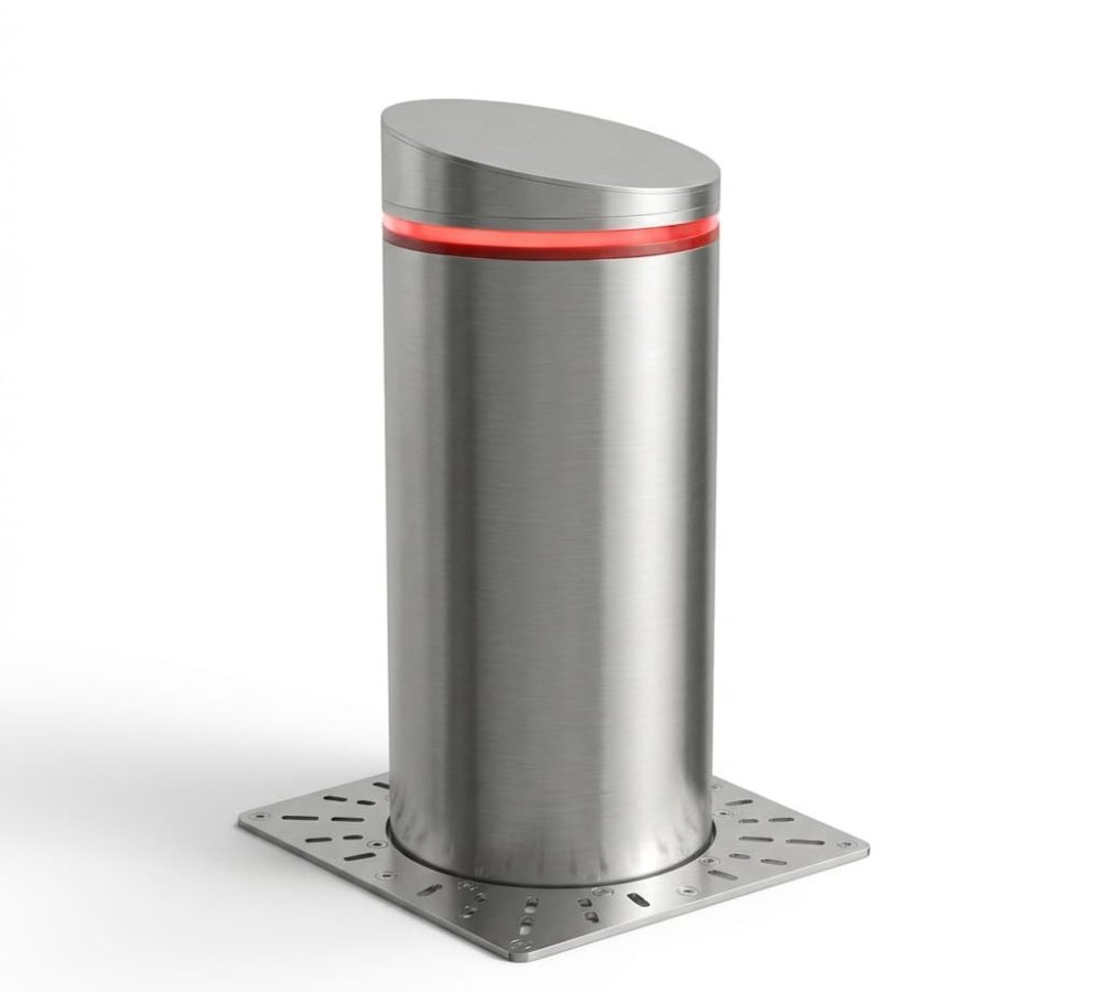 Sicherheitspoller sichern Zufahrt